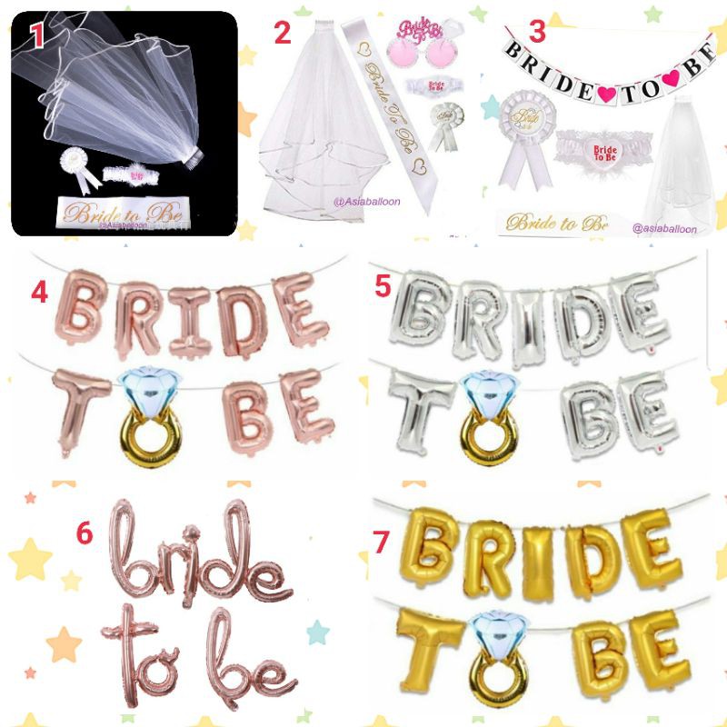 ราคาและรีวิวพร้อมส่ง Bride to be for Hen nightปาร์ตี้สละโสด