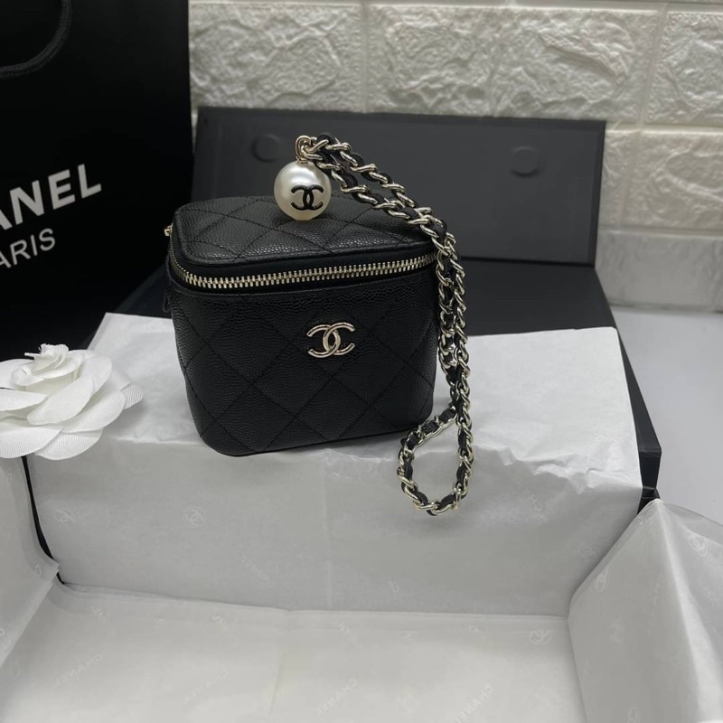 chanel-น้องกระติ๊บจิ๋ว-original-grade-size10cm-หนังคาเวียร์เกรดดีมากค่ะเทียบเท่าต้นฉบับเลย-หนังฟูขึ้นเม็ดสวย-เป๊ะมากๆ