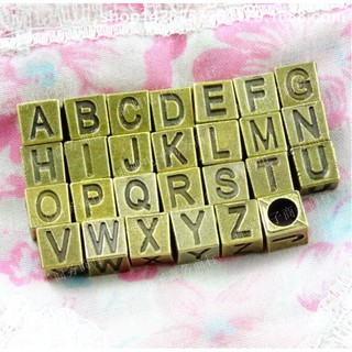 Alphabet Beads ลูกปัดอักษร ลูกปัดตัวอักษร เลื่อกตัวอักษรได้