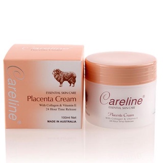 Careline Placenta Cream with Collagen & Vitamin E 100ml.