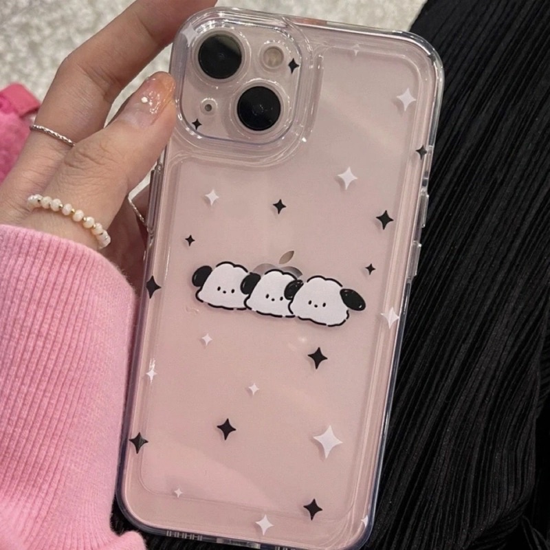 พร้อมส่ง-เคสใส-i3-i3pro-i3promax-เคสเกาหลี-เคสน้องหมา