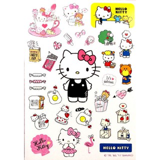 สติ๊กเกอร์ลายการ์ตูนลิขสิทธิ์แท้ Hello Kitty จาก SANRIO JAPAN