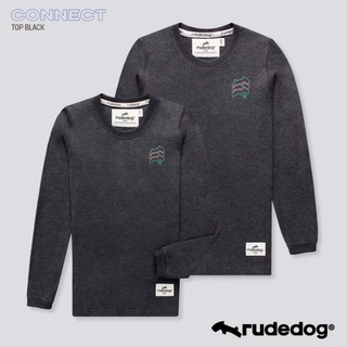 Rudedog แขนยาวชาย/หญิง รุ่น Connect สีท็อปดำ (ราคาต่อตัว)