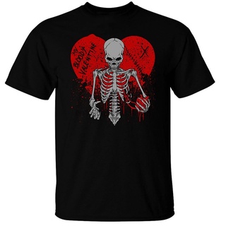เสื้อยืด พิมพ์ลาย Bloody Valentine Rock Punk My Gothic Emo Goth Skull แฟชั่นฤดูร้อน สไตล์พังก์ร็อก สําหรับผู้ชาย&lt;2022&gt;