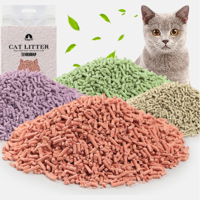 ภาพหน้าปกสินค้าทรายแมวเต้าหู้ 6L ทรายแมว ผลิตจากกากถั่วเหลืองธรรมชาติ สินค้าคุณภาพเกรดA พร้อมส่ง จากร้าน audyhappyshop บน Shopee