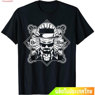 Yameela03 การส่งเสริม จบไม่สวย ละครอเมริกัน นักพิษวิทยา Breaking Bad Walter White Urban Style Portrait Frame T-Shirt คอก