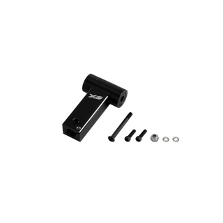 208501-GAUI X5 FES CNC Main Rotor Yoke Set (Black anodized)