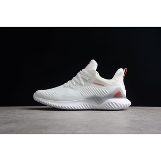 Adidas Alphabounce beyond CG4769 รองเท้าวิ่งชายและหญิง รองเท้าลายพรางสีขาว ของแท้ถูกลิขสิทธิ์ 100%