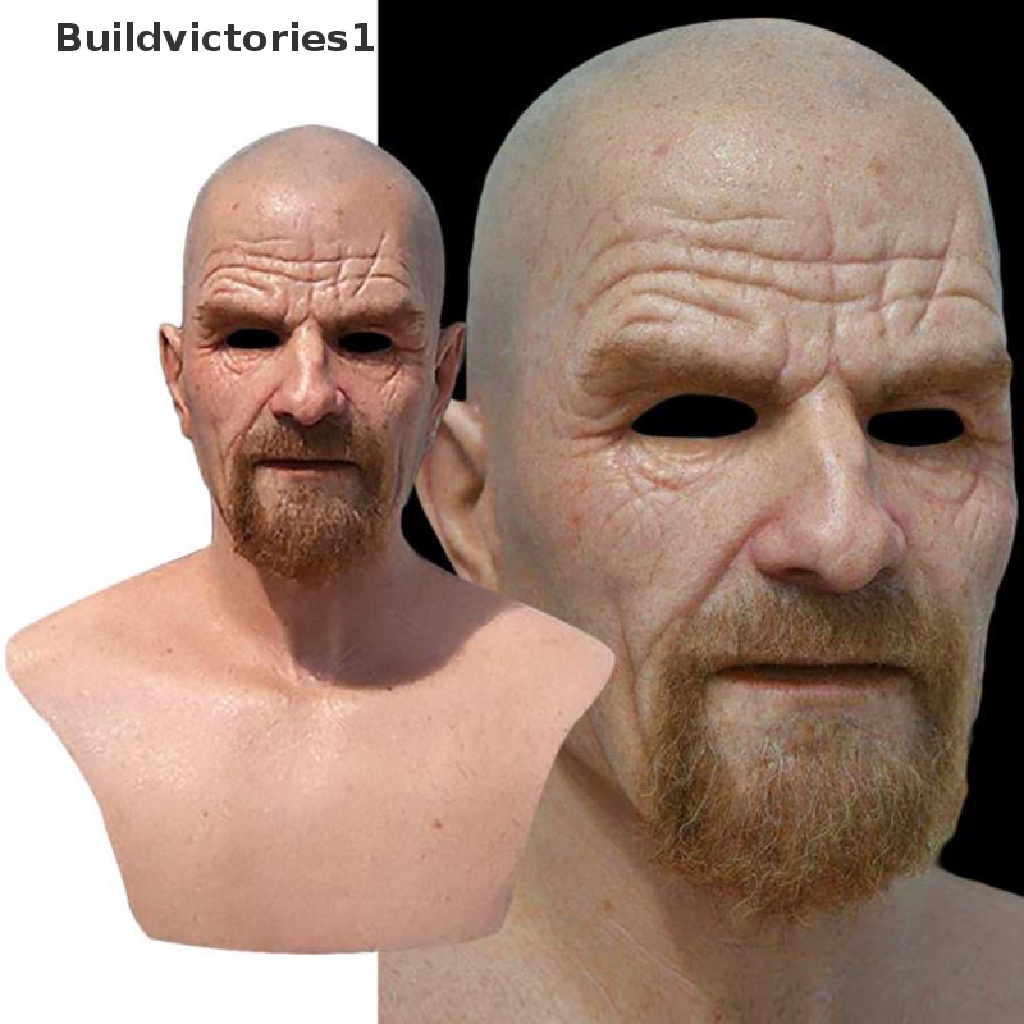 buildvictories11-breaking-bad-professor-mr-หน้ากากยาง-สีขาว-เสมือนจริง-พร็อพคอสเพลย์ฮาโลวีน