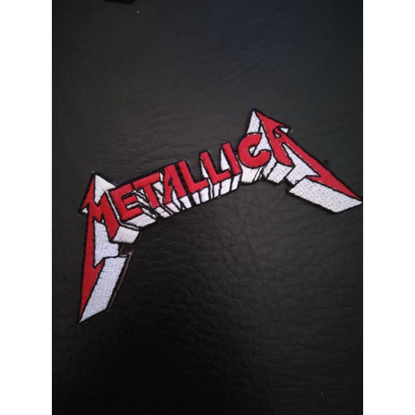 metallica-ตัวรีดติดเสื้อ-อาร์มติดเสื้อ-งานปัก-งานdiyมี5แบบ