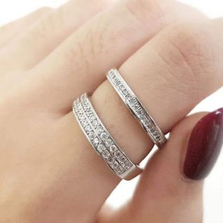 Tiny Sparkle ring แหวนเพชร แฟชั่น เครื่องประดับ แหวนข้อ