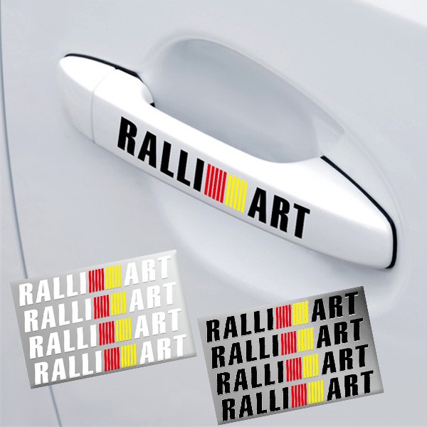 รถ-4-ชิ้น-ralliart-รถรูปลอกมือจับประตูสติ๊กเกอร์กาวสำหรับมิตซูบิชิ