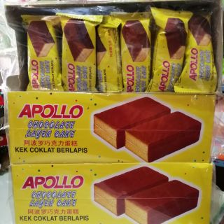 😋เค้กช็อกโกแลต😋 Apollo chocolate layer cake