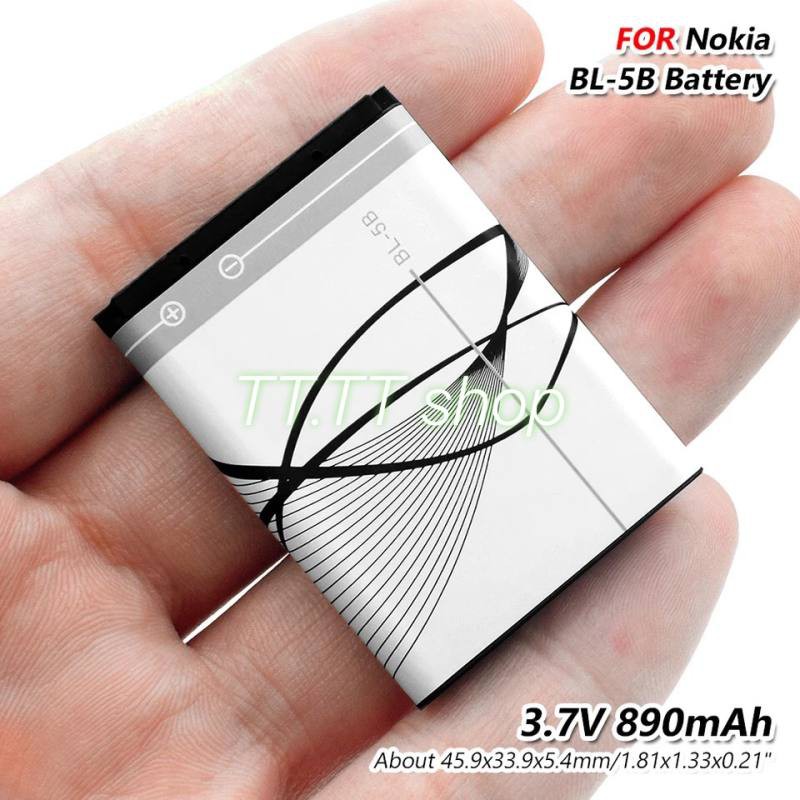 แบตเตอรี่-แท้-nokia-n83-n80-6120-6230-3220-3230-5070-5140-5200-bl-5b-890mah