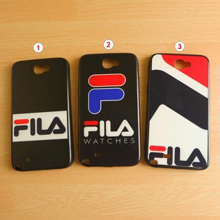 Samsung Note2 เคสขอบนิ่มเส้นนูน FILA