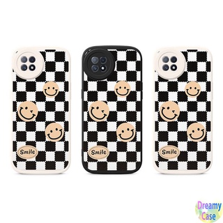 เคสโทรศัพท์มือถือ แบบนิ่ม ลายหน้ายิ้ม สีเหลือง สําหรับ OPPO A98 A96 A95 A76 A74 A57 A55 A54 A53 A38 A33 A94 A93 A92 A91 A78 A77S A52 A31 A17 A16K A15S