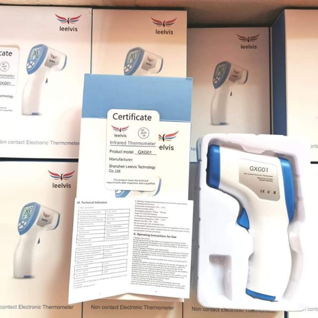 พร้อมส่งinfrared-thermometer-เครื่องวัดอุณหภูมิทางหน้าผาก