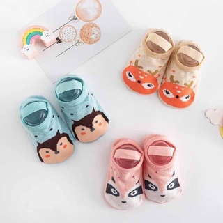 ถุงเท้ามีสายรัดกันลื่น 🧦 สำหรับลูกน้อยของคุณ  ลายสัตว์น่ารัก 🐷 พร้อมส่งทั่วประเทศ 🚀