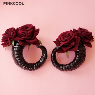 Pinkcool กิ๊บติดผม รูปเขาปีศาจ แกะ พร็อพสําหรับปาร์ตี้ฮาโลวีน