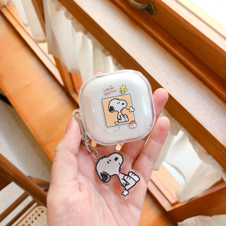 พร้อมส่ง-เคสหูฟังนิ่ม-แบบใส-ลายนักบินอวกาศ-สําหรับ-samsung-galaxy-buds-2