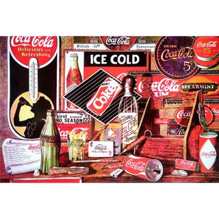 โปสเตอร์ Coke โค้ก Coca-Cola โคคา-โคล่า รูป ภาพ ติดผนัง สวยๆ poster 34.5 x 23.5 นิ้ว (88 x 60 ซม.โดยประมาณ)