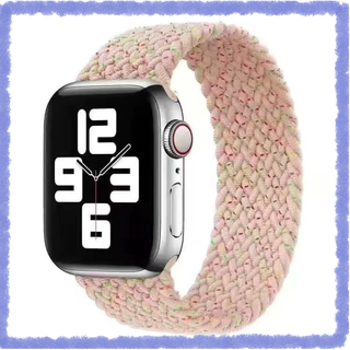 สายนาฬิกาข้อมือ แบบถัก สําหรับ apple watch Iwatch รุ่น 8 7 6 5 4