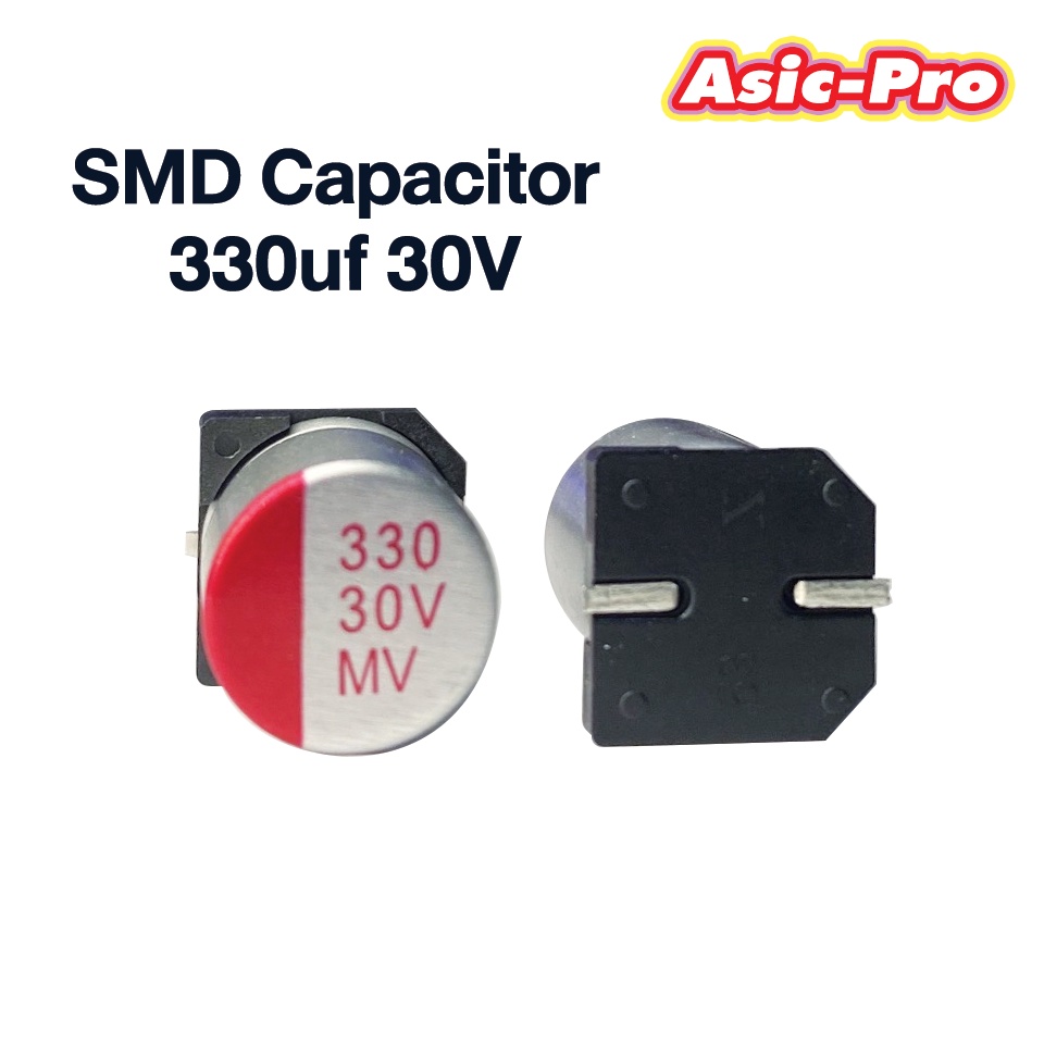 smd-capacitor-330uf-30v-อะไหล่-พร้อมส่ง