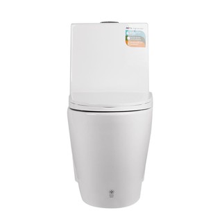 Sanitary ware 1-PIECES TOILET MOYA SN-T0043/4.8L WHITE sanitary ware toilet สุขภัณฑ์นั่งราบ สุขภัณฑ์ 1 ชิ้น MOYA SN-T004