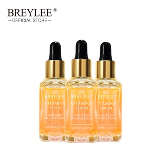 BREYLEE เซรั่มวิตามินซีไวท์เทนนิ่งลดจุดด่างดํา 17มล. 3ชิ้น