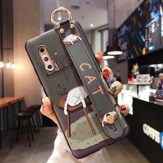 คส-Phone Case For OPPO Reno 6Z A16 A54 A74 A94 Reno 5 OPPO A15S Reno 4 A12 A91 A92 A31 2020 A9 A5 2020 Reno 2f A1K K3 A7 A3S A5s F11pro F9 F5 F7 A5S A1K A83 A57 A3S Wristband