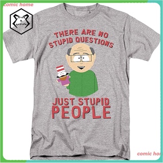 comic home South Park Mr Garrison Quotes Collection Unisex Adult T Shirt เสื้อยืด ดพิมพ์ลาย เสื้อยืดผ้าฝ้าย คอกลม cotton