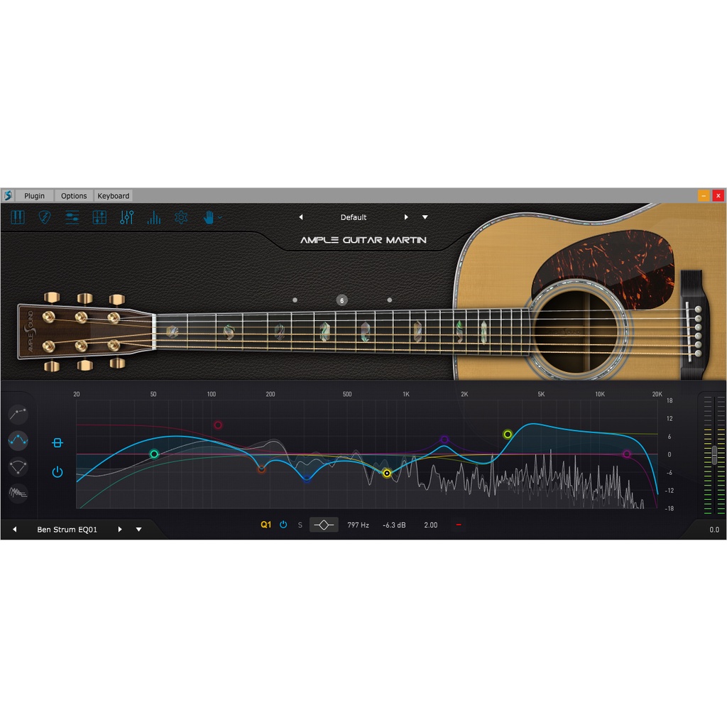ภาพสินค้าAmple Sound  Ample Guitar M v3.5 + LIBRARY (Win/macOS) ปลั๊กอิน VST จำลองเสียง กีต้าร์โปร่ง Martin D-41 จากร้าน bighum บน Shopee ภาพที่ 5