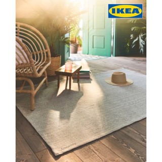 พรมทอเรียบ IKEA(TIPHEDE ทิปฮีลด์) , สีเนเชอรัล/ออฟไวท์120x180 ซม.