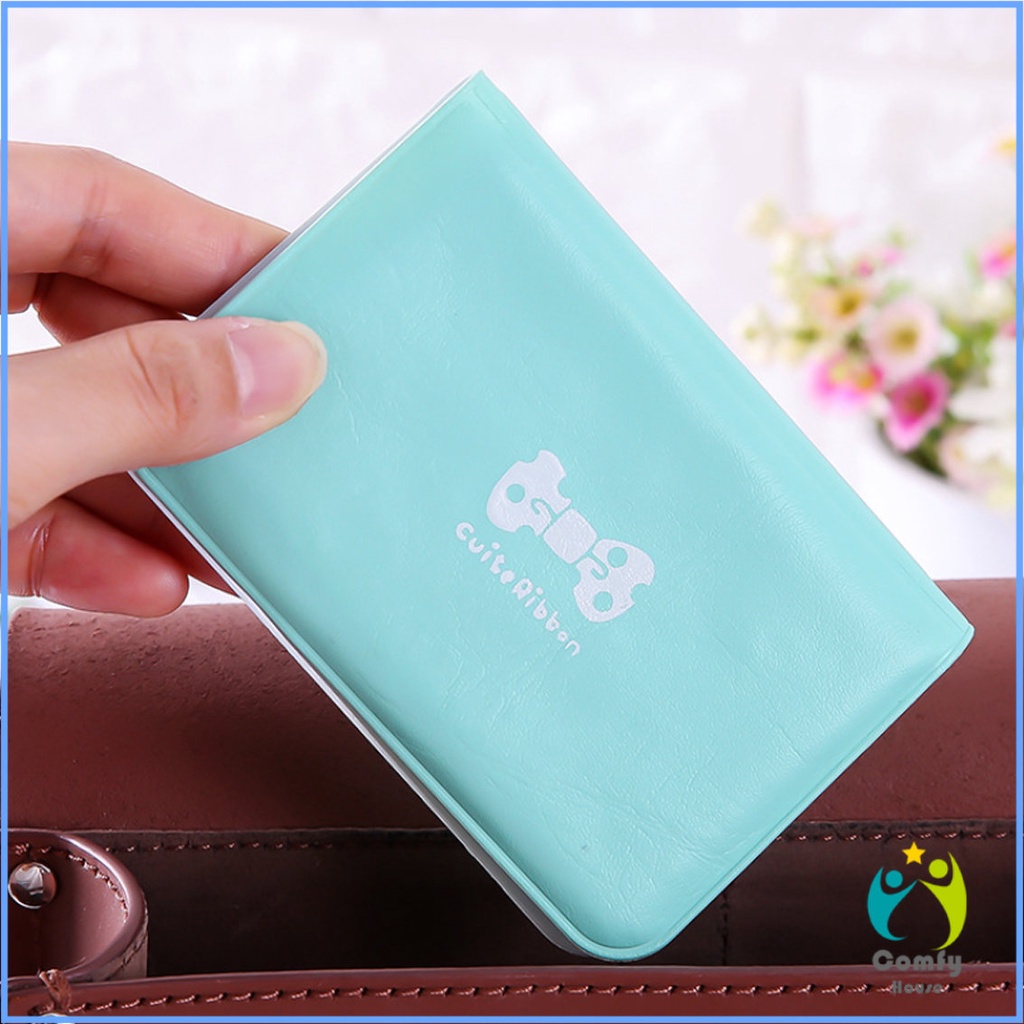 comfy-กระเป๋าใส่บัตร-แพ็คการ์ด-12-ใบ-ladies-card-hold
