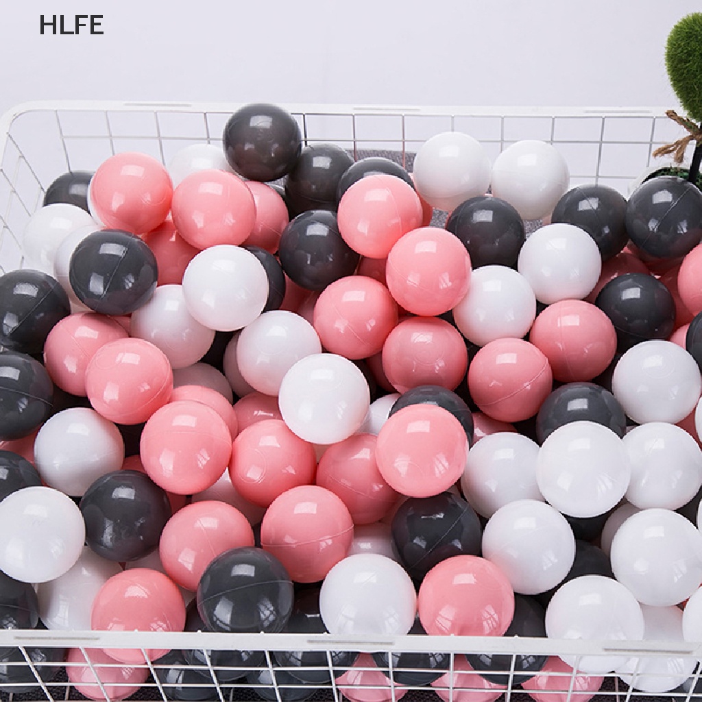 HL 100pcs Colors Baby Balls Water Pool Ocean Wave Ball EcoFriendly Pit