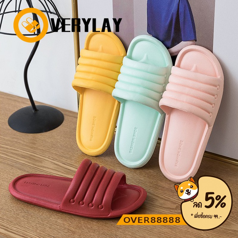 ภาพหน้าปกสินค้าOverylay รองเท้าซิลิโคน PVC ใส่สบาย ราคาถูก มีหลายสีให้เลือก