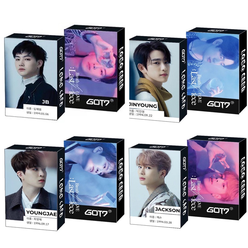 ภาพหน้าปกสินค้าก็อตเซเว่น Got7 อัมบั้ม การ์ดโลโม่ โฟโต้การ์ด JB JinYoung Jackson 30 ชิ้น / กล่อง จากร้าน kpop.bts.th บน Shopee