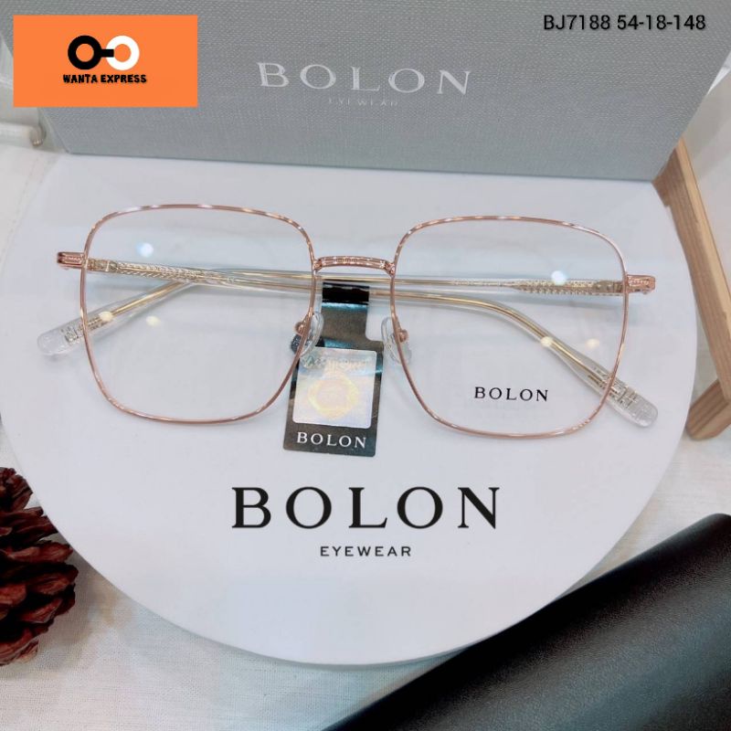 ภาพหน้าปกสินค้าแว่นตา BOLON BJ7188 แท้ พร้อมเลนส์ แว่นกรองแสง แว่นเปลี่ยนสี แว่นสายตา ตัดแว่น แว่นกรองแสงสีฟ้า ญาญ่า แว่นญาญ่า จากร้าน wanta_express บน Shopee