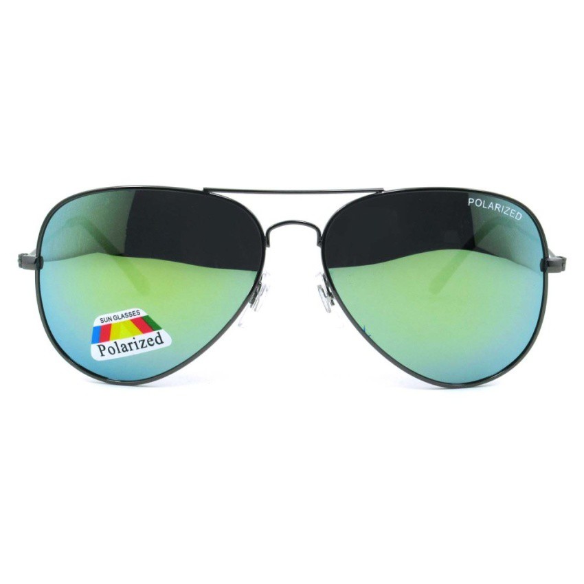 polarized-แว่นกันแดด-แฟชั่น-รุ่น-3026-สีเทาเลนล์ปรอทเขียว-เลนส์โพลาไรซ์