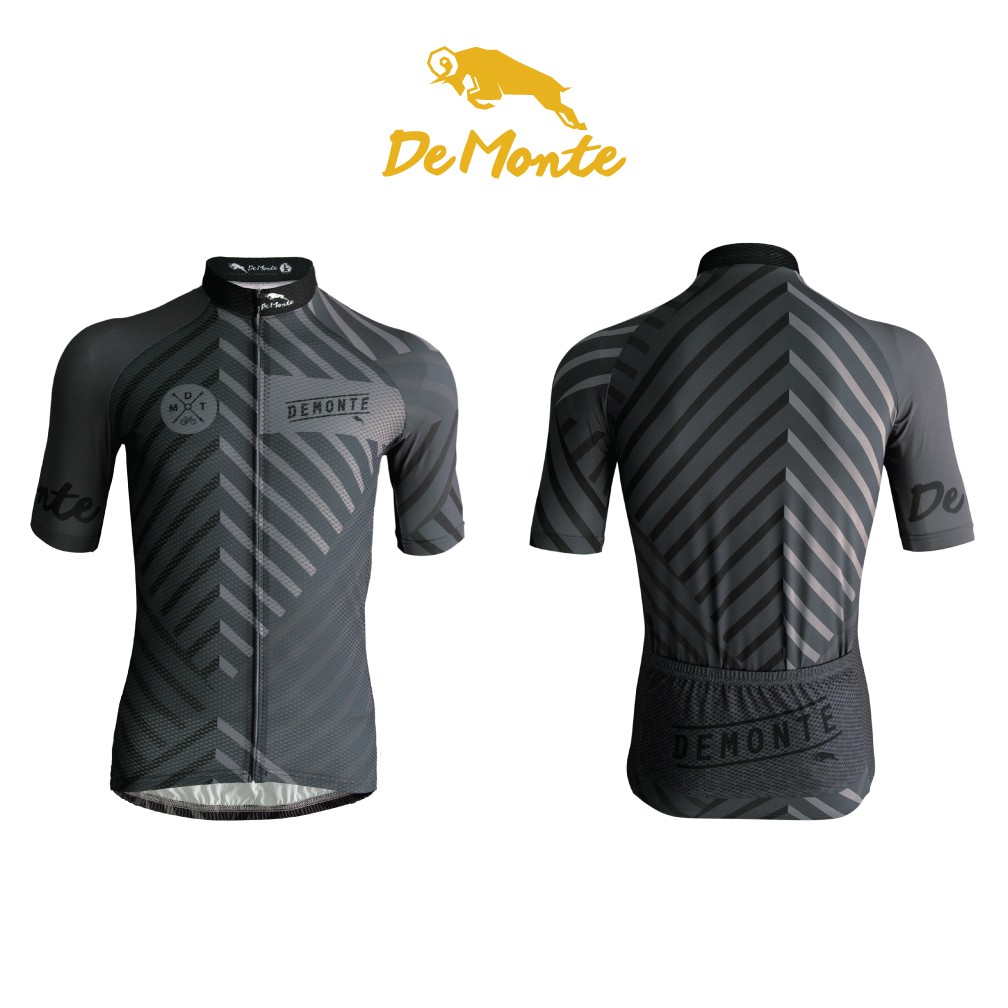 demonte-cycling-เสื้อจักรยานผู้ชาย-ลายขีด-เนื้อผ้า-drymax-pro-ระบายอากาศดีมาก