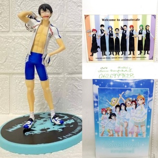 (แท้/มือ2) Furyu kuji Yowamushi Pedal Figure Yasutomo Arakita GRANDE ROAD,แฟ้ม อนิเมะ Clear File Anime นักปั่นน่องเหล็ก