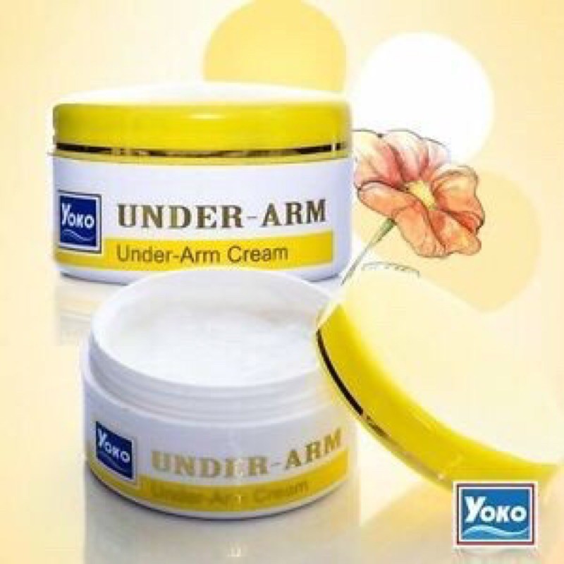 โยโกะ-ครีมทาผิวใต้วงแขน-yoko-under-arm-whitening-cream-and-deodorant-50g