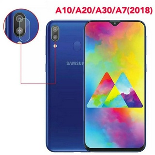 ฟิล์มกันรอยกล้อง ฟิล์มกระจกเลนส์กล้อง Samsung Galaxy A10 A20 A30 A7 2018  ฟิล์มกระจกนิรภัยกล้องหลัง Tempered Glass