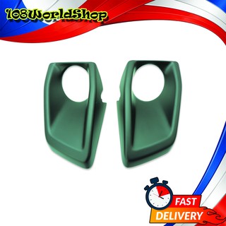 ฝาครอบสปอร์ตไลท์ Fog Lamp Cover สี Matte Black Hilux Revo Rocco Toyota 2, 4 ประตู ปี2018 -2019