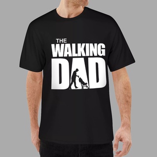 ฤดูร้อนเสื้อยืด Walking Dad T ผู้ชาย Cool Casual Mens แฟชั่นเสื้อ Hip Hop Streetwear วันพ่อของขวัญ Tee