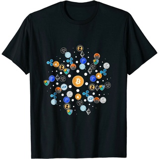 [S-5XL] เสื้อยืด พิมพ์ลาย Crypto ของขวัญคริสต์มาส สําหรับผู้ชาย Cryptocurrency ของขวัญ ขายดี 209881