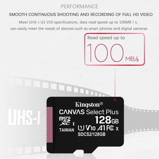 ภาพขนาดย่อของภาพหน้าปกสินค้าการ์ดหน่วยความจํา Kingston Micro Sd Card Class10 Carte Sd Memoria 128 Gb 32 Gb 64Gb 256 Gb 16 G Sd / Tf 8G 512G Microsd สําหรับโทรศัพท์มือถือ จากร้าน clubsdhome.th บน Shopee ภาพที่ 1