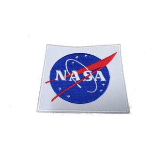 NASA ป้ายติดเสื้อแจ็คเก็ต อาร์ม ป้าย ตัวรีดติดเสื้อ อาร์มรีด อาร์มปัก Badge Embroidered Sew Iron On Patches