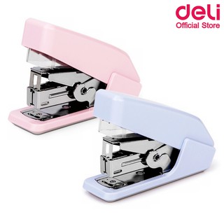 Deli 0460 Heavy-Duty Stapler เครื่องเย็บกระดาษ 20 แผ่นรุ่นประหยัดแรง ที่เย็บกระดาษ อุปกรณ์สำนักงาน แม็ค แม็ก เครื่องเย็บ