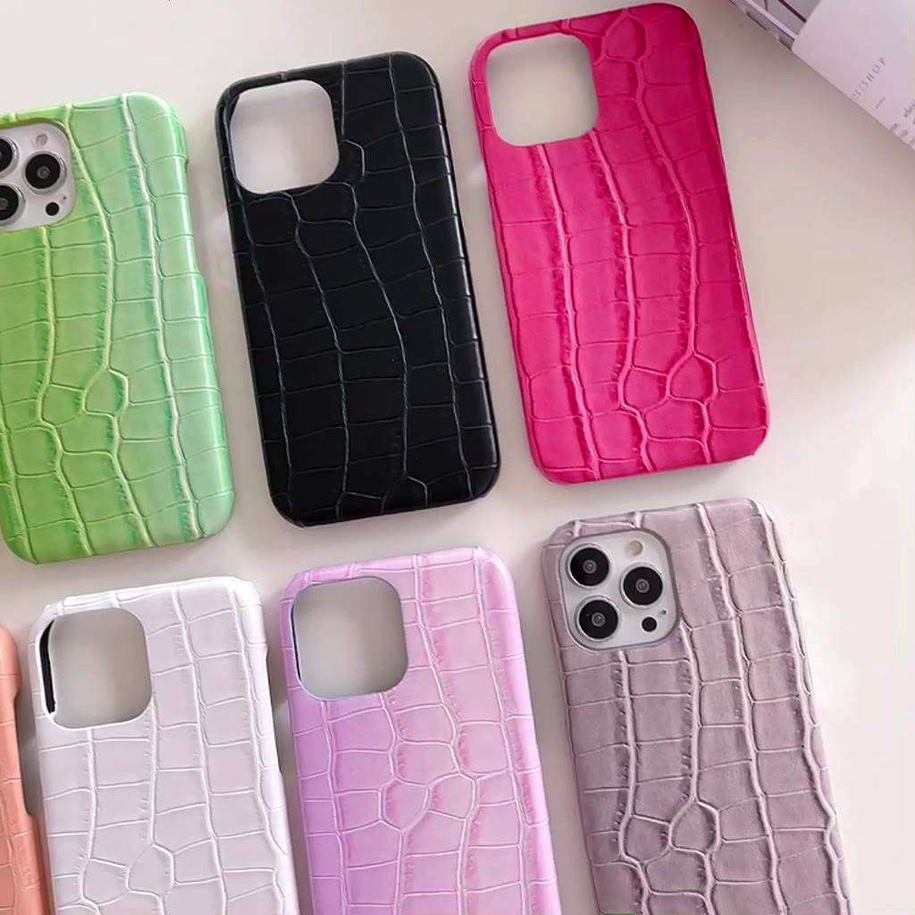 เคสโทรศัพท์มือถือหนังจระเข้-ไล่โทนสีรุ้ง-หรูหรา-สําหรับ-iphone-13-13pro-13promax